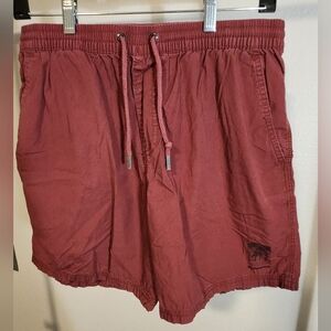 Beach Short Men's Burgundy Shorts